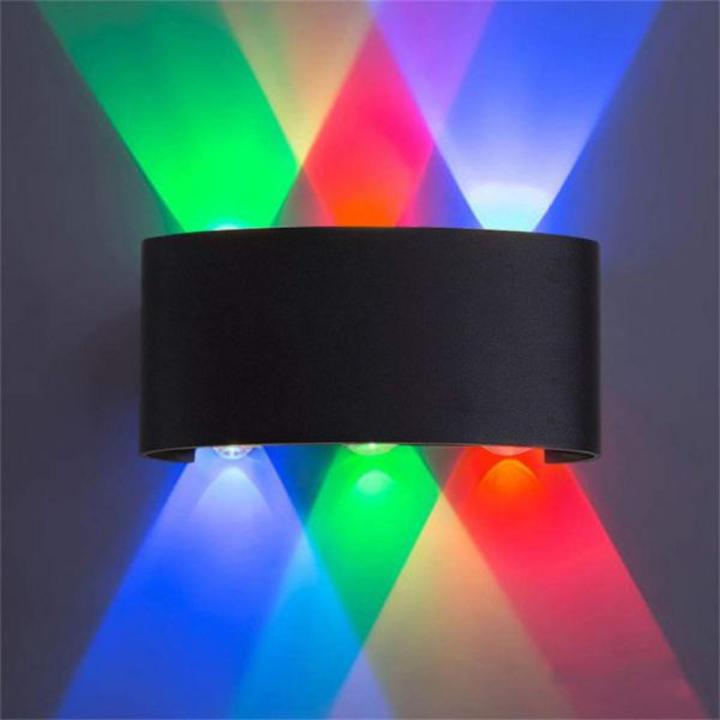 3 Way RGB Wall Light 6w