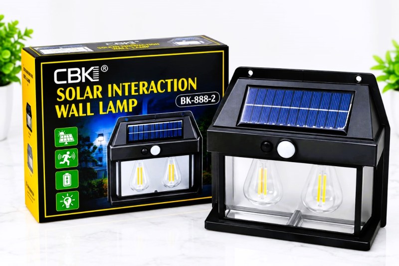 Solar Interaction Wall Lamp