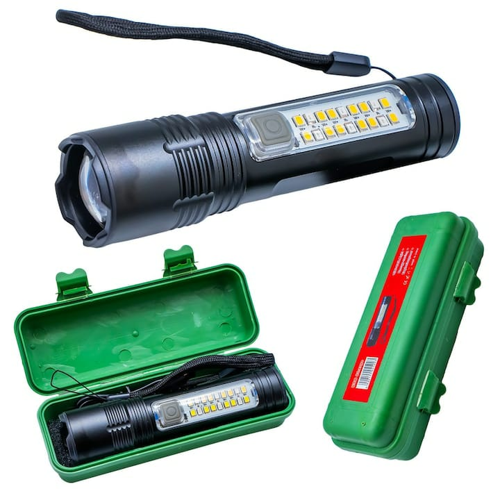 SMD+COB Torch Metal Body